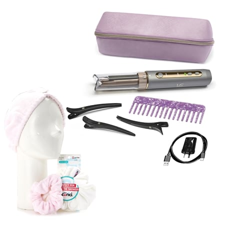 VS Sassoon Curl Secret Cordless Auto Curler + Hair Bonuses