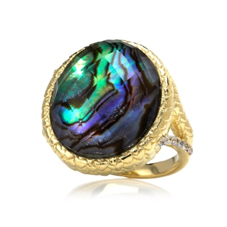 TVSN - Hilary Joy Couture Choice of Gemstone Oval Ring Sterling Silver