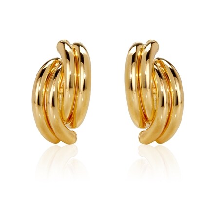 18ct Yellow Gold Stud Earring