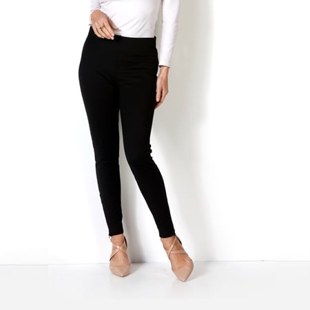 Isaac Mizrahi Ponte Ankle Zip Legging