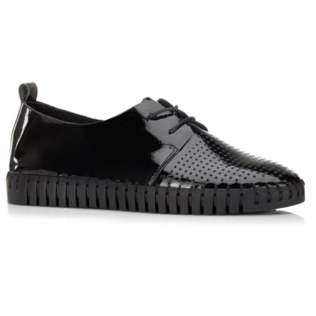 Django & Juliette Huston Perforated Leather Sneaker