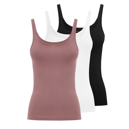 Bella Bodies Everyday Pure Comfort Cami 3 Pk