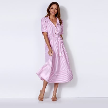 Eyes on Floyd Fleure Stripe Dress